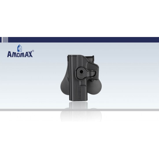 Amomax Glock 17 pisztolyhoz gyors tok balkezes