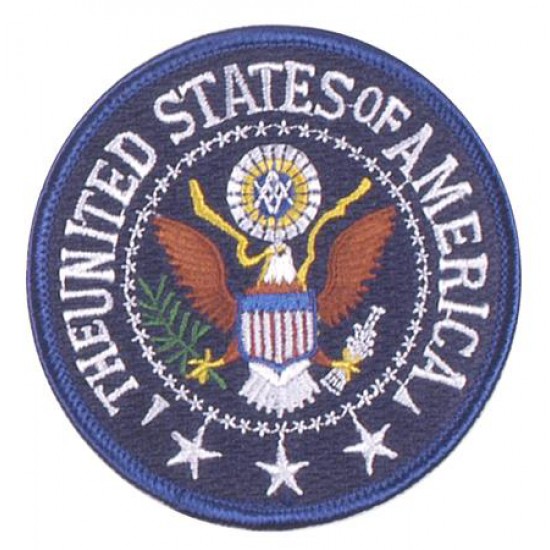 Amerikai Egyesült Államok Elnöke címer kőrfelvarró