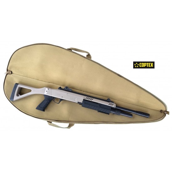 COPTEX kiváló minőségű és párnázott fegyver táska coyote