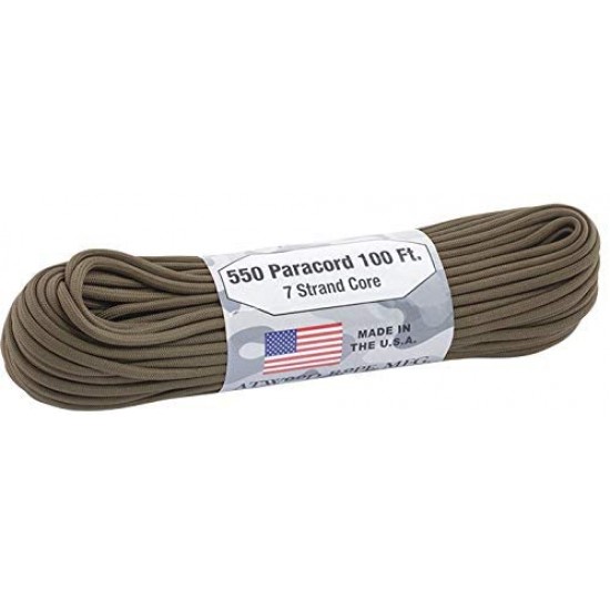Atwood Rope 550 Paracord coyote