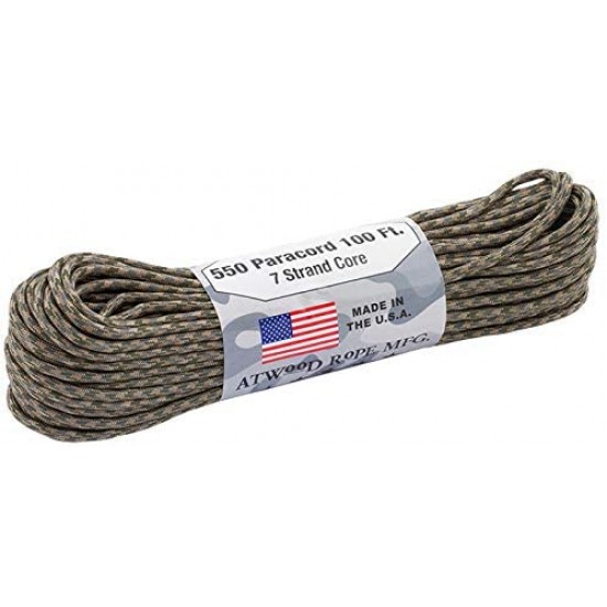 Atwood Rope 550 Paracord multicam